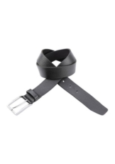 BOSS Ledergürtel Erman-Gr_Sz35 mit Markenlabel von BOSS