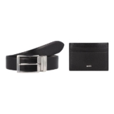 BOSS Ledergürtel Gibel Dornschließe