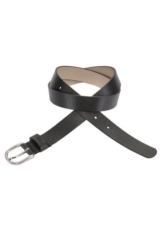 BOSS Ledergürtel Gürtel Scarlet mit eingenarbtem Boss Schriftzug an der Schnalle