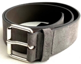 BOSS Ledergürtel Hugo Boss Herren Gürtel, Hugo Boss Serge-SD Wildleder Gürtel Volledergürtel