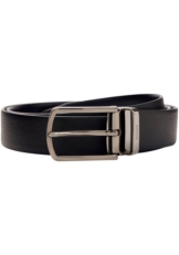 BOSS Ledergürtel in Onesize Größe, mit Metall-Schnalle und dezenter Logo-Schlaufe