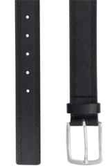 BOSS Ledergürtel Jor Leder Schwarz