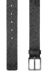 BOSS Ledergürtel Leder- Schwarz Ther