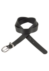 BOSS Ledergürtel Scarlet-CL_Sz25 mit Boss-Prägung auf der Schlaufe