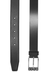 BOSS Ledergürtel Schwarz Simo