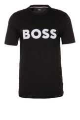 BOSS T-Shirt Tiburt mit Logo (1-tlg)