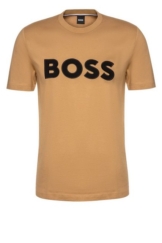 BOSS T-Shirt Tiburt mit Logo (1-tlg)