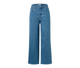 Culotte-Jeans, midblue denim
