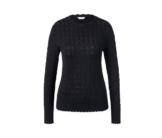 Feinstrickpullover mit Ajour-Muster