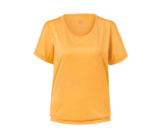 Funktionsshirt, safrangelb meliert