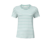 Gestreiftes T-Shirt, mintfarben