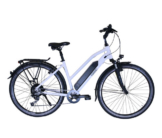 HAWK Bikes E-Bike Damen »e-Trekking Lady BAFANG«, grau, 28 Zoll, 46-cm-Rahmen