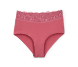 Highwaist-Panty, rosenholz