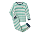 Interlock-Pyjama aus Bio-Baumwolle