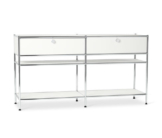 Konsole Metall »CN3« mit 2 Schubladen, weiß