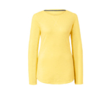 Langarm-Sportshirt, gelb