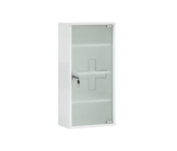 Medikamentenschrank, 1-türig, weiß