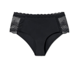 Midrise-Panty, schwarz