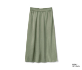 NAH/STUDIO Satin-Rock | Viskose, salbei