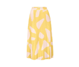 Plisseerock mit Print