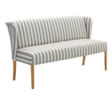 Polsterbank »Hendrick«, greige-weiß gestreift