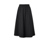 Popeline-Rock, schwarz