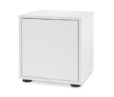 Regalmodul »Flemming«, ca. 37,5 x 37,5 cm, mit Tür, weiß