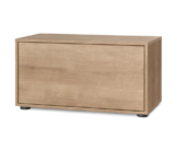 Regalmodul »Flemming«, ca. 75 x 37,5 cm, mit Klappe, Eichendekor