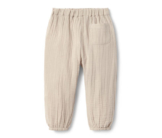 Schlupfwebhose aus Bio-Baumwolle, beige