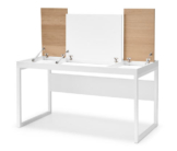 Schreibtisch mit Klappfächern