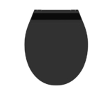 Schütte-Duroplast-WC-Sitz »Slim Black«