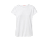 Shirt aus Leinenmix, weiß