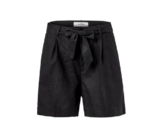 Shorts aus Leinenmix