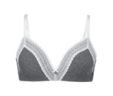 Softschalen-BH, gestreift