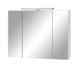 Spiegelschrank »Runa SPS Irene 800.1«, weißglänzend