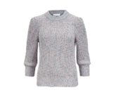 Strickpullover aus Bändchengarn