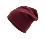 Sweatmütze, dunkelrot