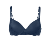 T-Shirt-BH, rauchblau