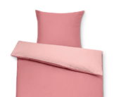 Tencel™-Baumwoll-Bettwäsche, Normalgröße, rosé