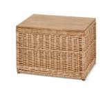 Truhe aus Geflecht