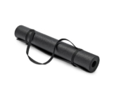 Yoga- und Fitnessmatte, schwarz