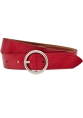 AnnaMatoni Ledergürtel Leicht genarbte Oberflächenstruktur