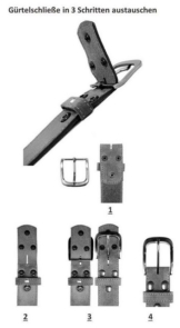 RETTUNGSRING by showroom 019° Koppelgürtel