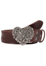 RETTUNGSRING by showroom 019° Ledergürtel mit austauschbarer Schließe »Felswand Rosenherz Komplett«