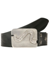 RETTUNGSRING by showroom 019° Ledergürtel mit austauschbarer Schließe »Pfad Swarovski«