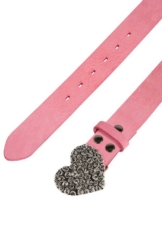 RETTUNGSRING by showroom 019° Ledergürtel mit austauschbarer Schließe »Rosenherz Komplett«