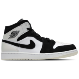 Jordan 1 Mid Herren Schuhe - Weiß - Größe: 41 - Leder - Foot Locker