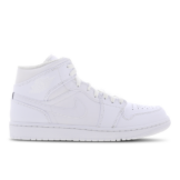 Jordan Aj1 Mid Herren Schuhe - Weiß - Größe: 40.5 - Leder, Synthetik - Foot Locker