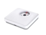 Leifheit Analoge Personenwaage Tempo White aus Kunststoff