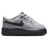 Nike Air Force Unisex Schuhe - Grau - Größe: 21 - Synthetik, Leder - Foot Locker